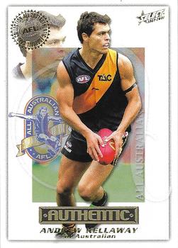 2001 Select AFL Authentic - All Australian #AA19 Andrew Kellaway Front